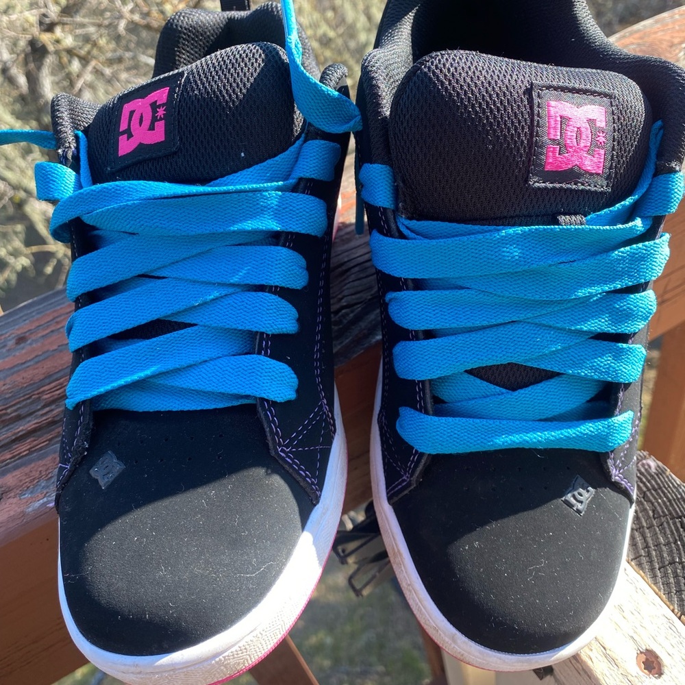 DC Black and Blue Sneakers